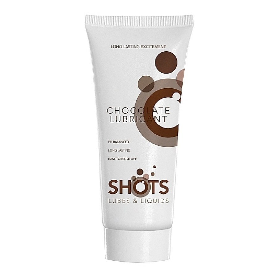 Вагінальний ароматизований лубрикант Shots Chocolate Lubricant, 100 мл