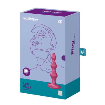 Анальний вібростимулятор Satisfyer Lolli Plug 1 Berry