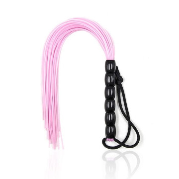 Флогер SILICONE FLOGGER PINK, довжина 22 см
