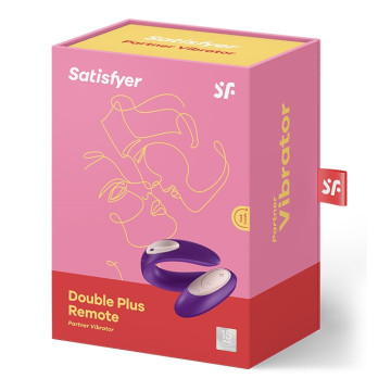 Вібромасажер для пар Satisfyer Partner Double Plus Remote
