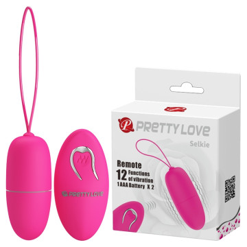 Віброяйце з пультом ду Pretty Love-SELKIE
