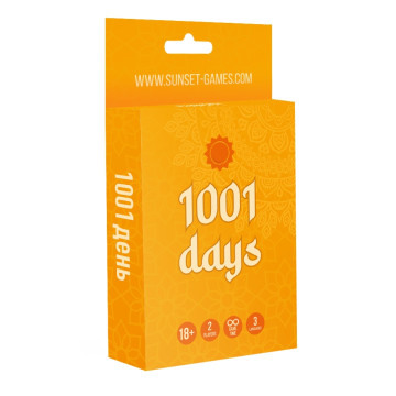 Гра для пар «1001 День», 54 картки