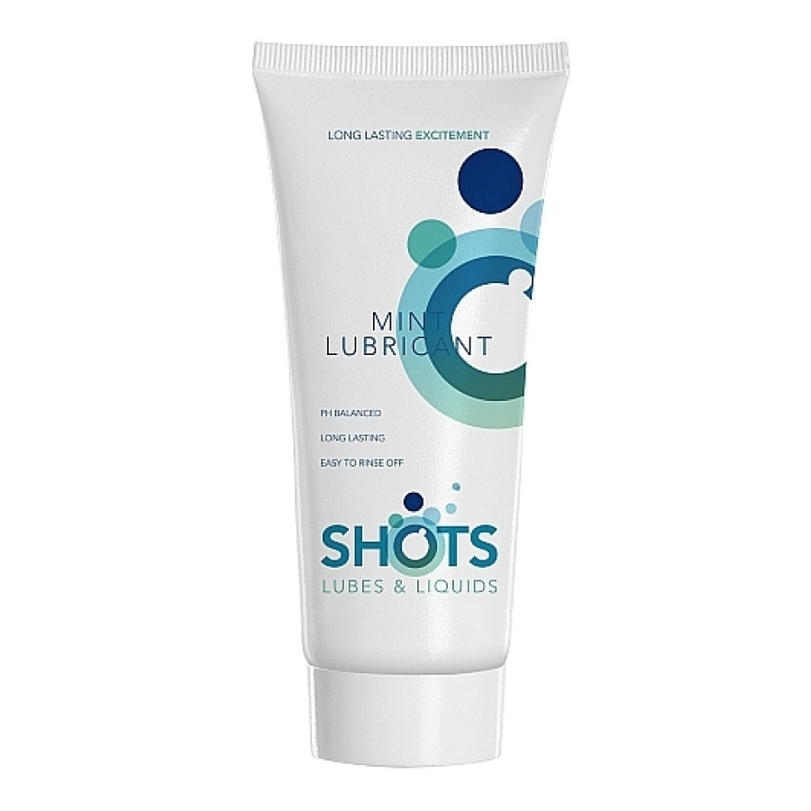 Вагінальний ароматизований лубрикант Shots Mint Lubricant, 100 мл