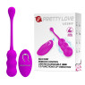 Віброяйце з дистанційним управлінням PrettyLove-Leshy