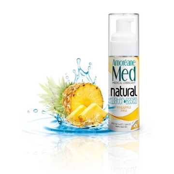 Гель-любрикант AM. Pineapple Water Based Lubricant з фітопланктоном, 50 мл