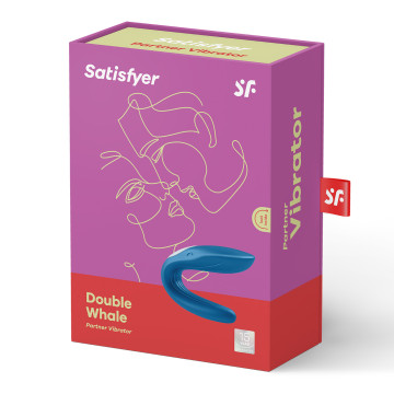Вібромасажер для пар Satisfyer Partner Double Whale