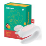 Вібромасажер для пар Double Joy Partner Vibrator White