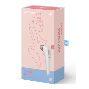 Вакуумний стимулятор клітора Satisfyer Number Two Air Pulse Stimulatore
