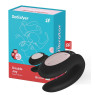 Вібромасажер для пар Double Joy Partner Vibrator Black