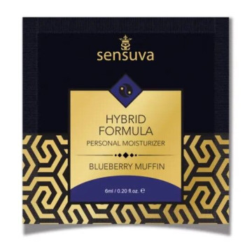 Пробник густої змазки Sensuva - Ultra-Thick Hybrid Formula Blueberry Muffin (6 мл)