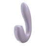 Вакуумний смарт вібратор Satisfyer Sunray Lilac, 4 положення стовбура