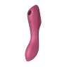 Вакуумний стимулятор із вібрацією Satisfyer Curvy Trinity 3 Red