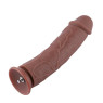 Силіконовий фалоімітатор для секс-машин Hismith 28см Silicone Dildo, система KlicLok