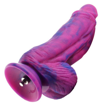 Фалоімітатор для секс-машин Hismith 23см Silicone Fantasy Series Dildo, система кріплення KlicLok