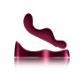 Універсальний sit-on-top вібратор Rocks Off Ruby Glow Blush, пульт ДК