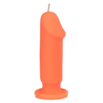 Свічка LOVE FLAME - Dildo S Orange Fluor