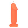 Свічка LOVE FLAME - Dildo S Orange Fluor