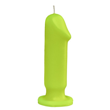 Свічка LOVE FLAME - Dildo S Yellow Fluor