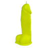 Свічка LOVE FLAME - Dildo L Yellow Fluor