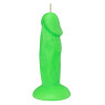 Свічка LOVE FLAME - Little Guy Green Fluor