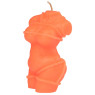 Свічка LOVE FLAME - Shibari I Orange Fluor