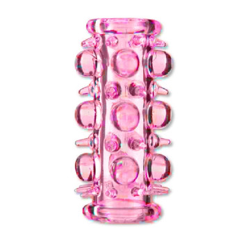 Насадка стимулююча BOSS Stretchy Sleeve Pink