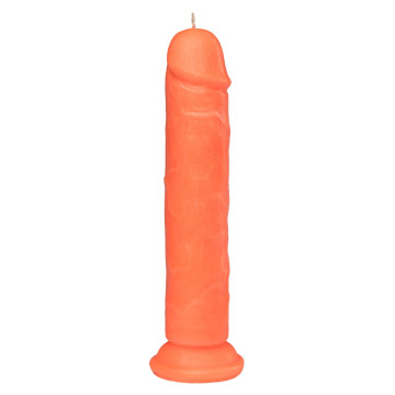 Свічка LOVE FLAME - Dildo Roma ORANGE Fluor
