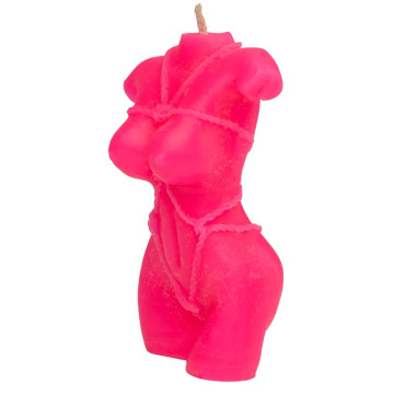Свічка LOVE FLAME - Shibari II Pink Fluor