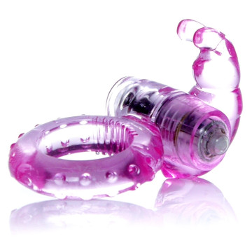 Ерекційне вібро кільце BOSS Rabbit Vibro Cock Ring Pink