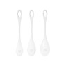 Набір йоні намистин Satisfyer Yoni Power 1 White, діаметр 2-2,5-3см, вага 22-46-74гр