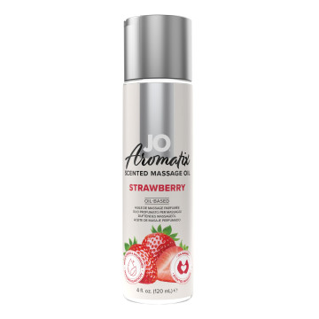 Натуральна масажна олія JO Aromatix Massage Oil Strawberry 120 мл