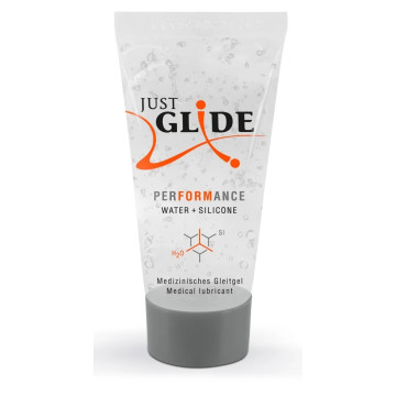 Гібридний гель-лубрикант Just Glide Performance, 20 мл