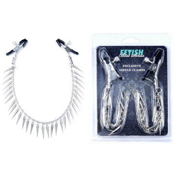 Затискачі для сосків Fetish Boss Series - №10 Exclusive Nipple Clamps