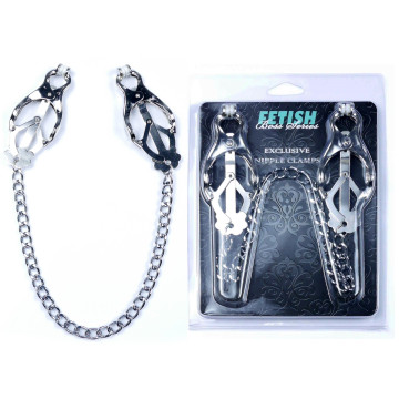 Затискачі для сосків Fetish Boss Series - №11 Exclusive Nipple Clamps