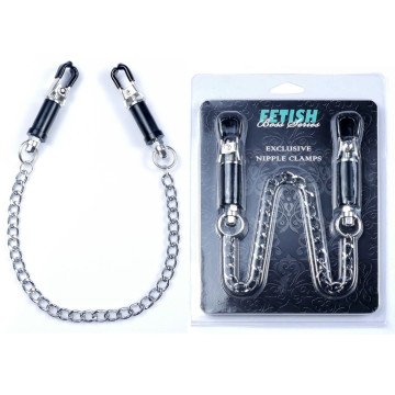 Затискачі для сосків Fetish Boss Series - №12 Exclusive Nipple Clamps