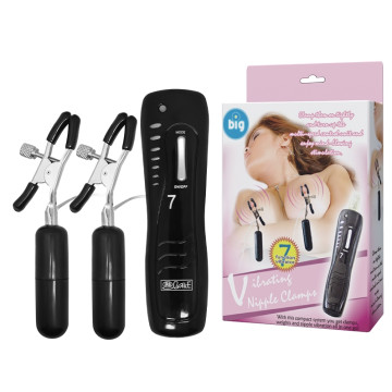 Вібростимулятор для грудей BAILE - Vibrating Nipple Clamps