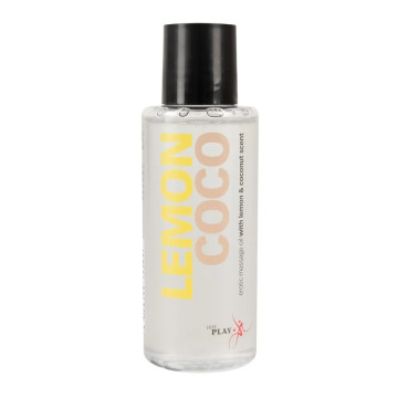 Масажна олія Just Play Lemon Coco, 100 мл