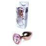 Анальний затор Boss Series - Jewellery Red Gold PLUG Rose S
