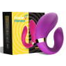 Вібромасажер для пар Boss Series з пультом ДК - Couple Vibrator Purple USB 9 Function