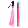 Силіконовий флогер ( длина 37 см ) Fetish Boss Series - Silicone Whip Pink 14