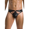 Чоловічі стринги Passion 033 THONG PAUL L/XL Black, під латекс