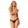 Сітчасті трусики під омбре Obsessive Bella Rou panties M/L
