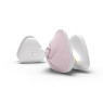Вібратор для клітора Mystim Hearts Desire White, 8 режимів, дуже потужний