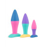 Набір анальних пробок PMV20 Koda – Butt Plug Set, діаметр 2,9 см, 3,9 см, 5 см
