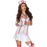 Еротичний костюм медсестри Leg Avenue Head Nurse M/L, сукня, аксесуар на голову, стетоскоп