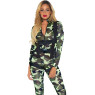 Еротичний костюм десантниці Leg Avenue Pretty Paratrooper XL, комбінезон, портупея