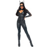 Еротичний костюм супергероя-кішечки Leg Avenue Wicked Kitty M, комбінезон, пояс, маска, вушка