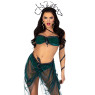 Еротичний костюм Медузи Горгони Leg Avenue Medusa Costume S, топ, спідниця, нарукавники, прикраси