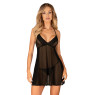 Пеньюар та трусики Obsessive Latinesa babydoll & thong M/L