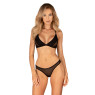 Комплект Obsessive Latinesa 2-шт set M/L, бюстгальтер та трусики